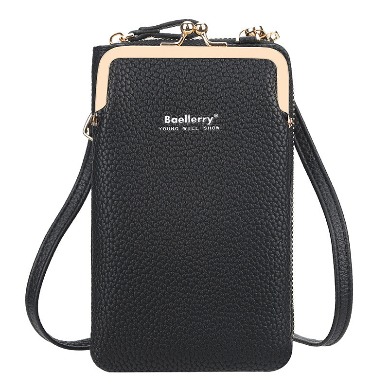Fashion Mobile Phone Shoulder Bags With Lock Women Messenger Bag Wallet Fashion Mobile Phone Shoulder Bags With Lock Women Messenger Bag Wallet